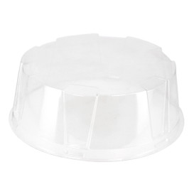 Tampa para Embalagem Bolo e Torta APET Ø16x6cm (35 Uds)