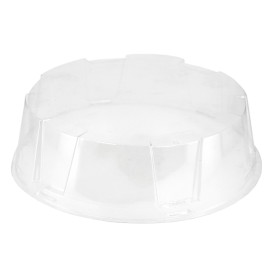 Tampa para Embalagem Bolo e Torta APET Ø20x6cm (35 Uds)