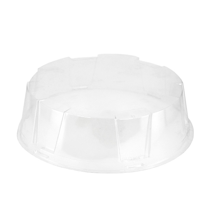 Tampa para Embalagem Bolo e Torta APET Ø21,5x8cm (180 Uds) Tampa para Embalagem Bolo e Torta APET Ø21,5x8cm (180 Uds)