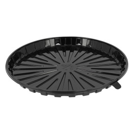 Embalagem para Bolo e Torta APET Preto Ø31cm (90 Uds)