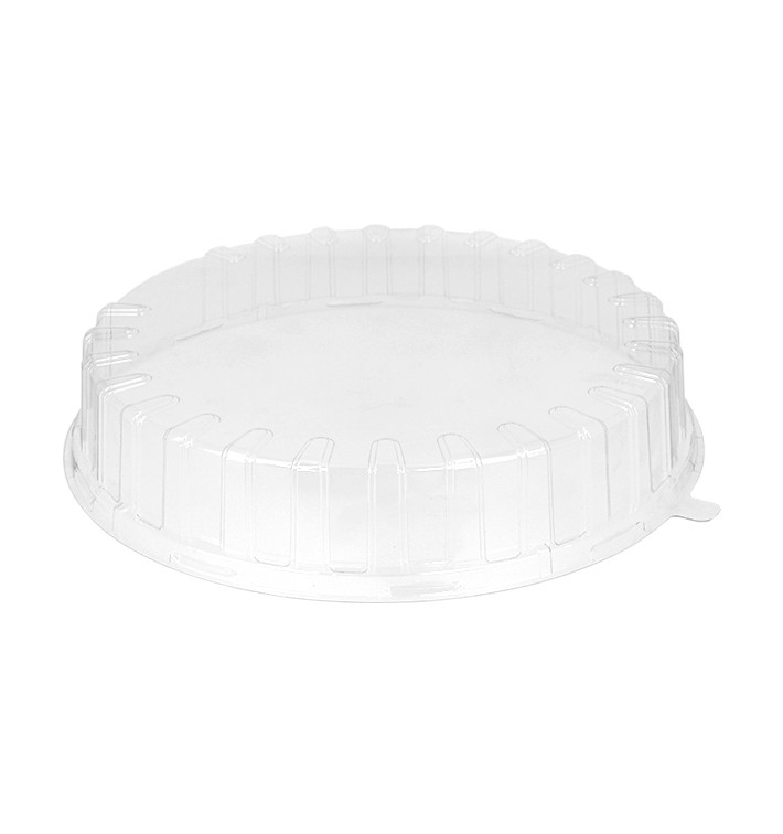 Tampa para Embalagem Bolo e Torta APET Ø31x6cm (15 Uds) Tampa para Embalagem Bolo e Torta APET Ø31x6cm (15 Uds)