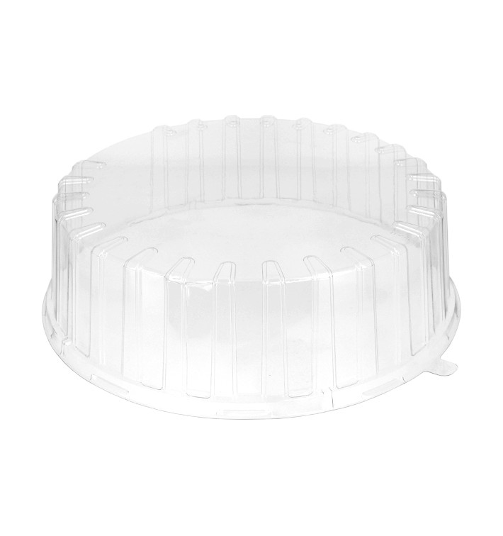 Tampa para Embalagem Bolo e Torta APET Ø31x10cm (90 Uds) Tampa para Embalagem Bolo e Torta APET Ø31x10cm (90 Uds)