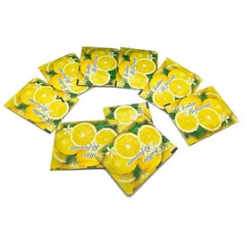 Toalhetes refrescantes de limão Motivo "Limões" (100 Uds)