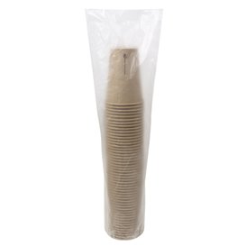 Copos de Cartão 7 Oz/220ml Kraft-Kraft Ø7cm (1.000 Uds)
