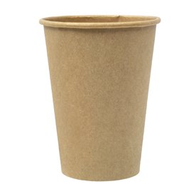 Copos de Cartão 7Oz/210ml Marron Ø7,2cm (100 Uds)