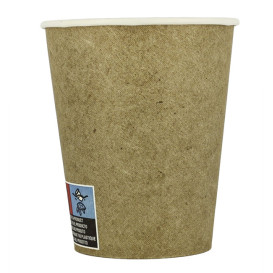 Copos de Cartão 6Oz/180 ml Kraft Ø7,0cm (100 Uds)