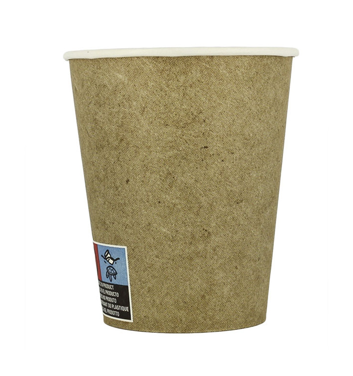 Copos de Cartão 6Oz/180 ml Kraft Ø7,0cm (100 Uds) Copos de Cartão 6Oz/180 ml Kraft Ø7,0cm (100 Uds)