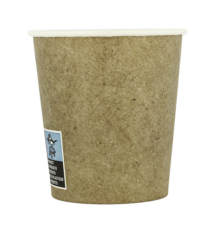 Copo de Cartão 4Oz/120 ml Kraft Ø6,2cm (2000 Uds) Copo de Cartão 4Oz/120 ml Kraft Ø6,2cm (2000 Uds)