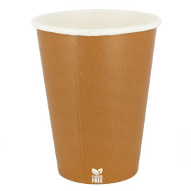 Copo de Cartão Plastic Free 14 Oz/420ml "Caramelo" Ø9cm (50 Uds)