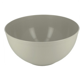 Tigela Reutilizável PP Mineral Cinzento 3,35l Ø23,5cm (20 Uds)