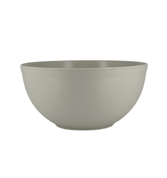 Tigela Reutilizável PP Mineral Cinzento 3,35l Ø23,5cm (1 Ud) Tigela Reutilizável PP Mineral Cinzento 3,35l Ø23,5cm (1 Ud)