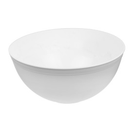 Tigela Reutilizável PP Mineral Branco 3,35l Ø23,5cm (1 Ud)