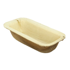 Tigela de folha de palmeira 12,8x6,4cm (50 Unidades)