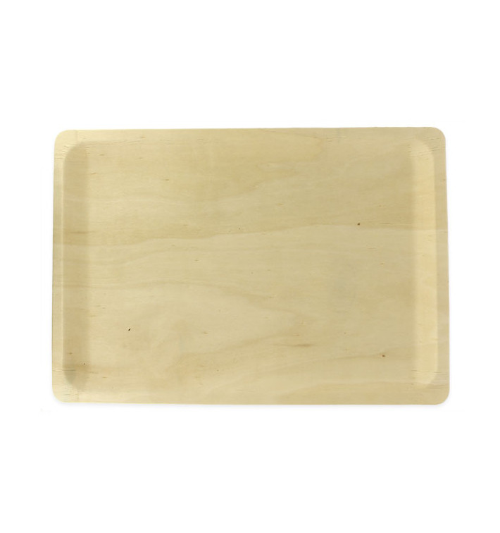Bandeja de Madeira 40,1x28,1x2cm (10 Uds) Bandeja de Madeira 40,1x28,1x2cm (10 Uds)