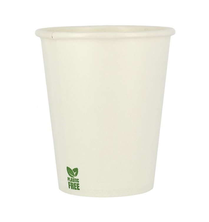 Copo de Cartão Plastic Free 7 Oz/210ml Branco Ø7cm (50 Uds) Copo de Cartão Plastic Free 7 Oz/210ml Branco Ø7cm (50 Uds)
