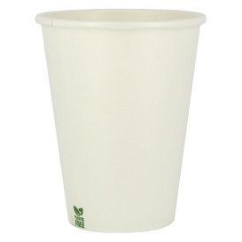 Copo de Cartão Plastic Free 14 Oz/420ml Branco Ø9cm (50 Uds)