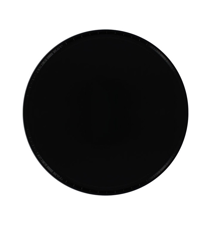 Prato Pizza de Cartão Laminado PET Preto 300 mm (400 Uds) Prato Pizza de Cartão Laminado PET Preto 300 mm (400 Uds)