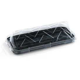 Bandeja Plastico Luxo Retang. Marmore 35x16cm (5 Uds)