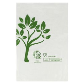 Saco de Mercado Home Compost “Be Eco!” 16x24cm (5.000 Uds)