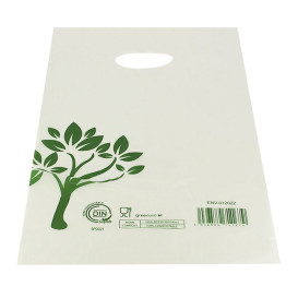Saco Asas Vazadas Home Compost “Be Eco!” 20x33cm (3.000 Uds)