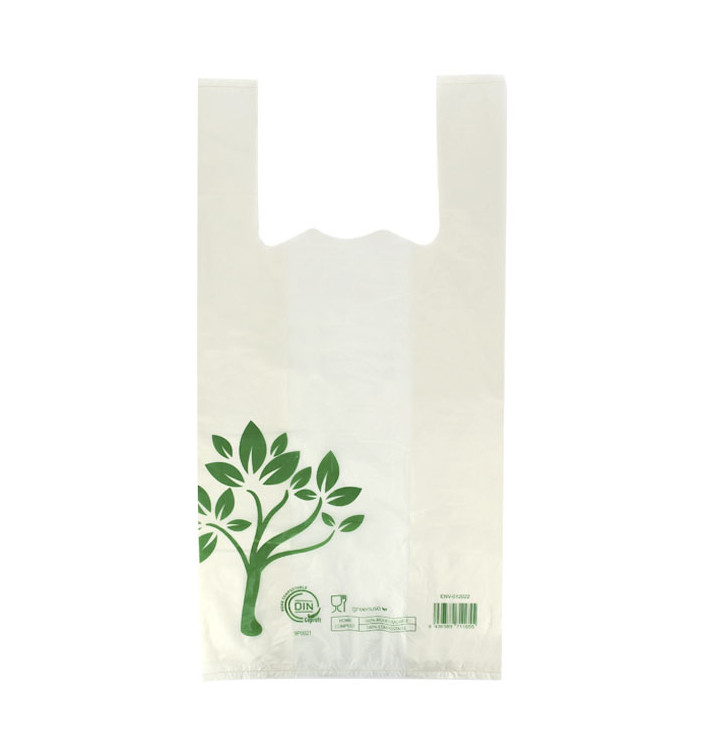Saco com Alça Home Compost “Be Eco!” 40x50cm (100 Uds) Saco com Alça Home Compost “Be Eco!” 40x50cm (100 Uds)