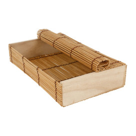 Embalagem de Bambu para sushi 23x13x4,5cm (24 Ud)