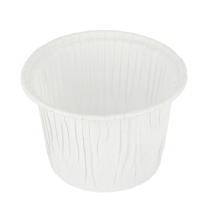 Cápsula Cupcake Branca 4,5x4x6,3cm (3080 Unidades) Cápsula Cupcake Branca 4,5x4x6,3cm (3080 Unidades)