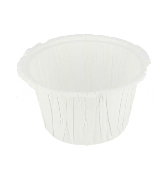 Cápsula Cupcake Brancas 4,7x3,8x6cm (3.300 Unidades) Cápsula Cupcake Brancas 4,7x3,8x6cm (3.300 Unidades)