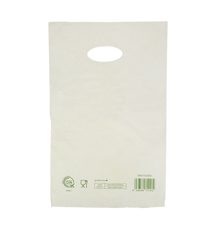 Saco Asas Vazadas Home Compost “Classic” 20x33cm (100 Uds) Saco Asas Vazadas Home Compost “Classic” 20x33cm (100 Uds)