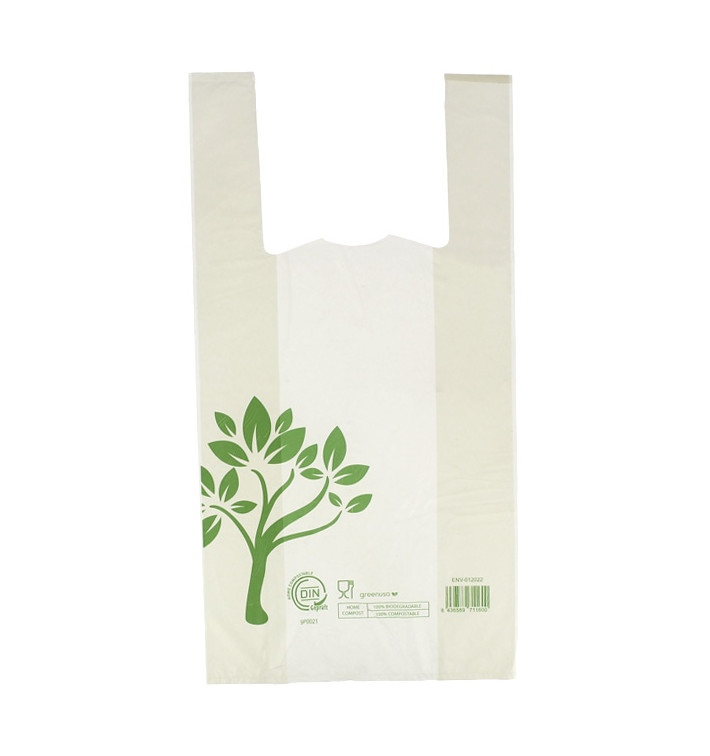 Saco com Alça Home Compost “Be Eco!” 30x40cm (100 Uds) Saco com Alça Home Compost “Be Eco!” 30x40cm (100 Uds)