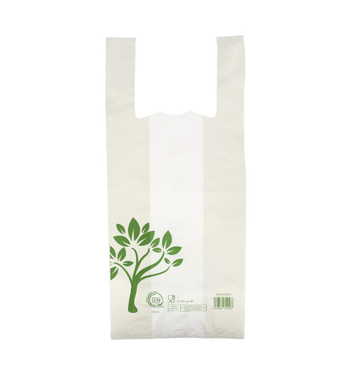 Saco com Alça Home Compost “Be Eco!” 35x50cm (1.000 Uds) Saco com Alça Home Compost “Be Eco!” 35x50cm (1.000 Uds)