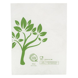 Saco de Mercado Home Compost “Be Eco!” 23x30,5cm (100 Uds)