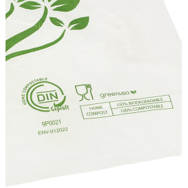 Saco de Mercado Home Compost “Be Eco!” 23x30,5cm (100 Uds)