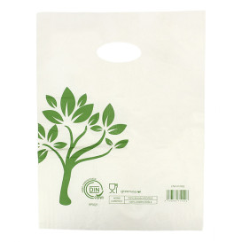 Saco Asas Vazadas Home Compost “Be Eco!” 30x40cm (100 Uds)