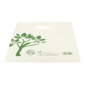 Saco Asas Vazadas Home Compost “Be Eco!” 30x40cm (100 Uds)