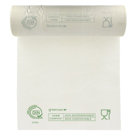 Rolo de Sacos sem alças Home Compost “Classic” 30x40cm (500 Uds)