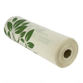Rolo de Sacos sem alças Home Compost “Be Eco!” 30x40cm (3.000 Uds)