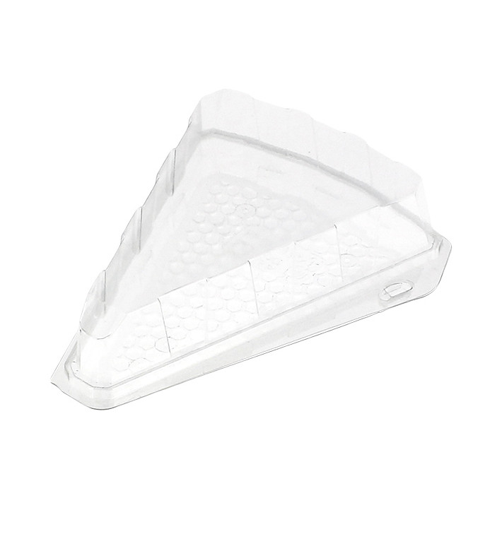 Embalagem Tampa Porção Bolo 16,2x13,5x5cm 1/8 Ø26cm (600 Uds) Embalagem Tampa Porção Bolo 16,2x13,5x5cm 1/8 Ø26cm (600 Uds)