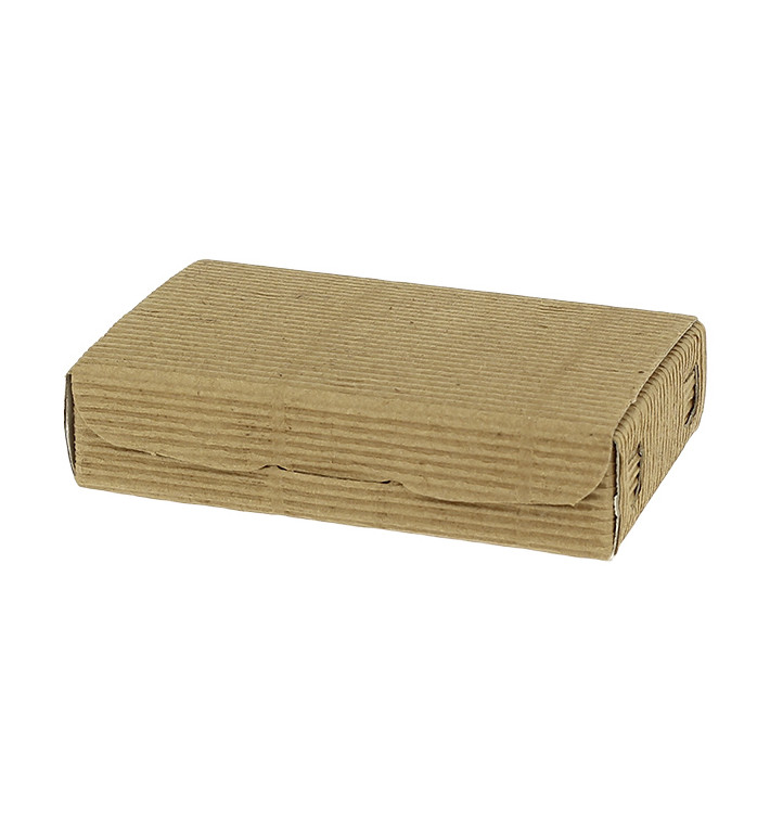 Caixa Bombons e Doces Kraft 11x6,5x2,5cm 100g (600 Uds) Caixa Bombons e Doces Kraft 11x6,5x2,5cm 100g (600 Uds)