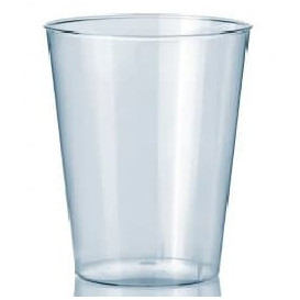 Copo Plastico Cristal Transparente PS 180ml (1000 Uds)