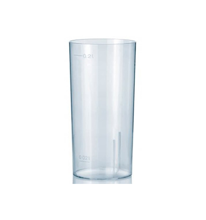 Copo Plastico Cristal Whisky PS 200 ml (500 Uds) Copo Plastico Cristal Whisky PS 200 ml (500 Uds)