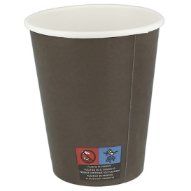 Copo de Cartão 14Oz/420ml Marron Ø9,0cm (1.000 Uds)