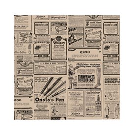 Papel Anti-Gordura Kraft Times 31x31cm (1000 Unidades)