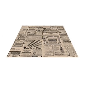 Papel Anti-Gordura Kraft Times 31x31cm (4000 Unidades)