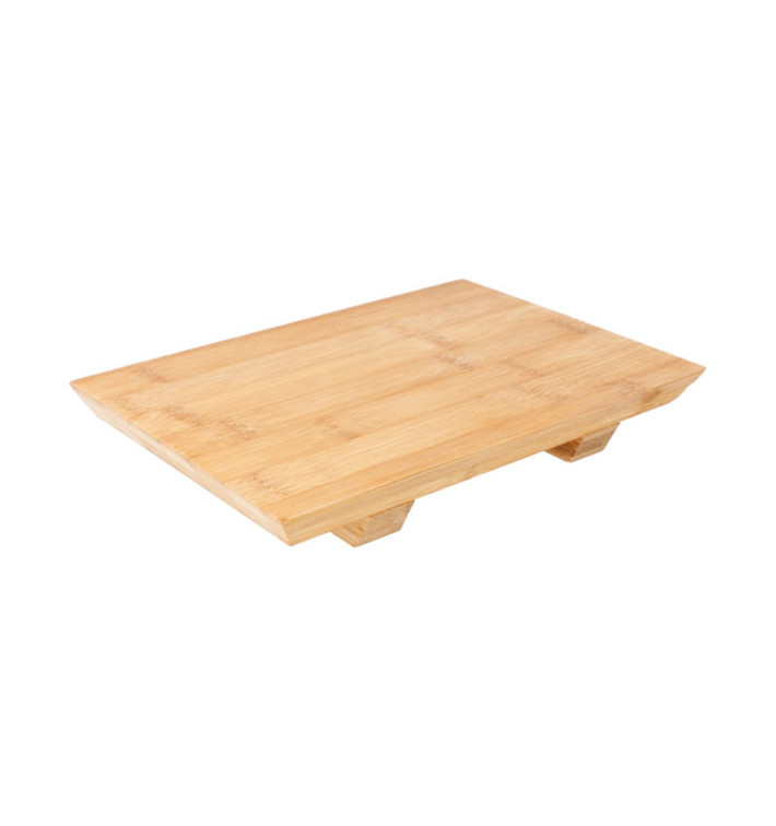 Bandeja de Bambu 27,5x18x2,5cm. (1 Uds) Bandeja de Bambu 27,5x18x2,5cm. (1 Uds)