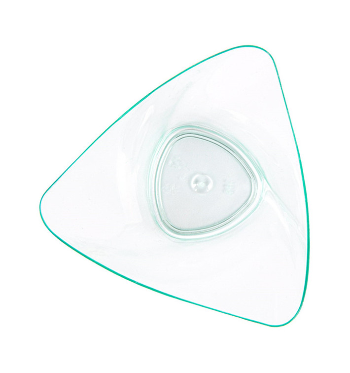 Tigela Degustação Triâgulo "Water Green" 100ml (24 Unidades) Tigela Degustação Triâgulo "Water Green" 100ml (24 Unidades)