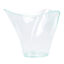 Tigela Degustação Triâgulo "Water Green" 100ml (24 Unidades)