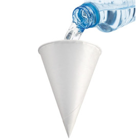 Cone de papel de água 120ml (200 Uds)