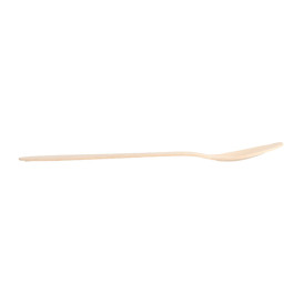 Colher de Madeira 187mm (100 Unidades)