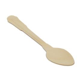 Colher de Madeira 120mm (100 Unidades)